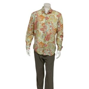 Robert Graham Men’s Paisley Button Shirt